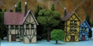 The Three BAZ Half Timbered Houses Together