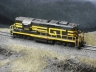 GTW GP9 in black & yellow