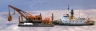 Dredge Barge and Tug