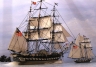 Decks Cleared For Action-Under Fighting Sail  