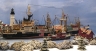 Early Coastal Feeder Ship Clearing Canal