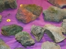Some interesting rocks I found at the train show.