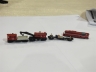 Thomas & Gayle, 3 tables full of trains!
