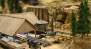 Behind the mill
