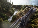 Evening DRGW Coal Drag over the Truckee