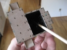 Micro LED lighting project, paint the guts