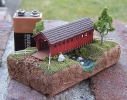 Covered Bridge diorama