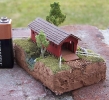 Covered Bridge diorama