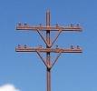 Z Telephone Poles