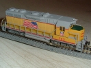 Custom Union Pacific GP35 With Flag