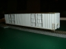 86 foot  8 door ribbed side autoparts boxcar