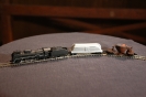 Tenshodo D51, Bordens butterdish milk car, and slag car. 
